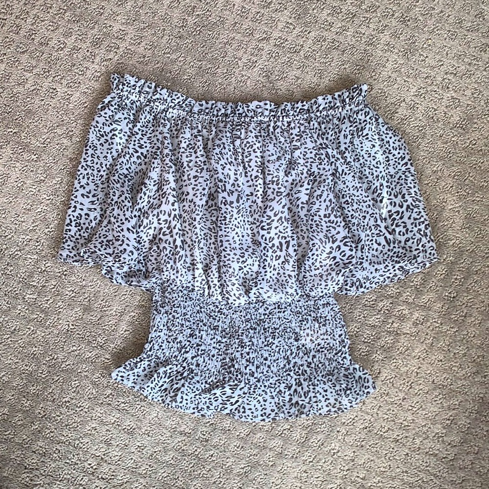 Boutique off the shoulder blouse